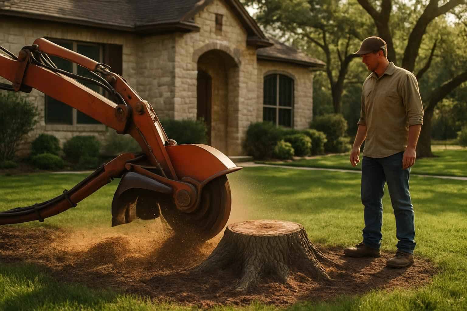 Stump Removal in Boerne Texas