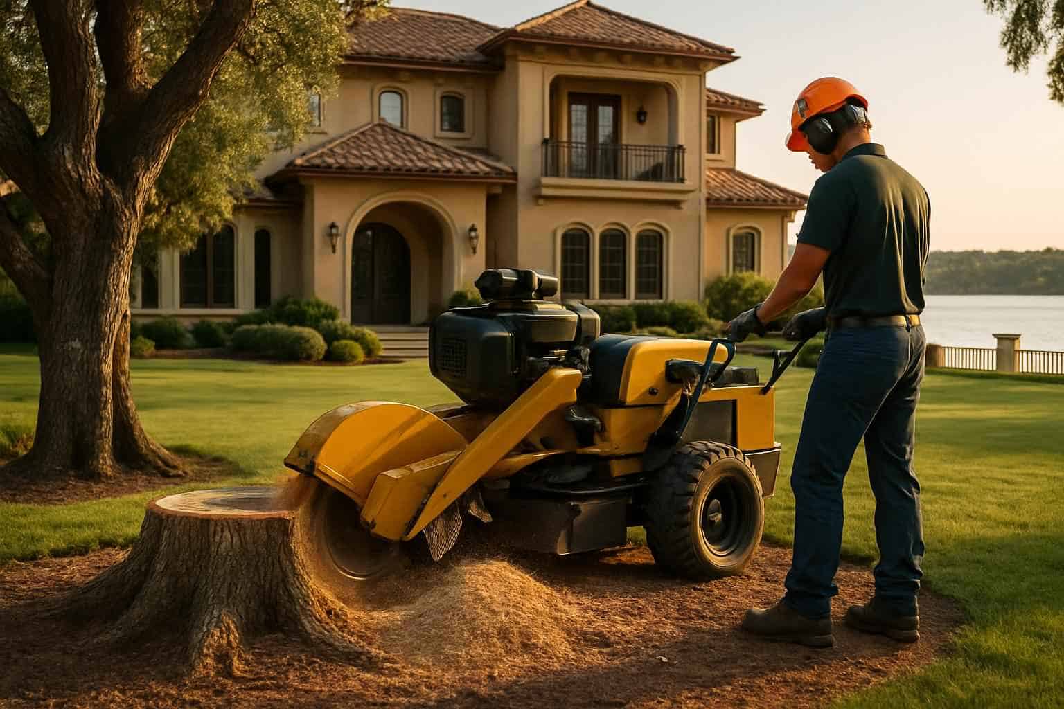 Stump Removal in Cottonwood Shores Texas