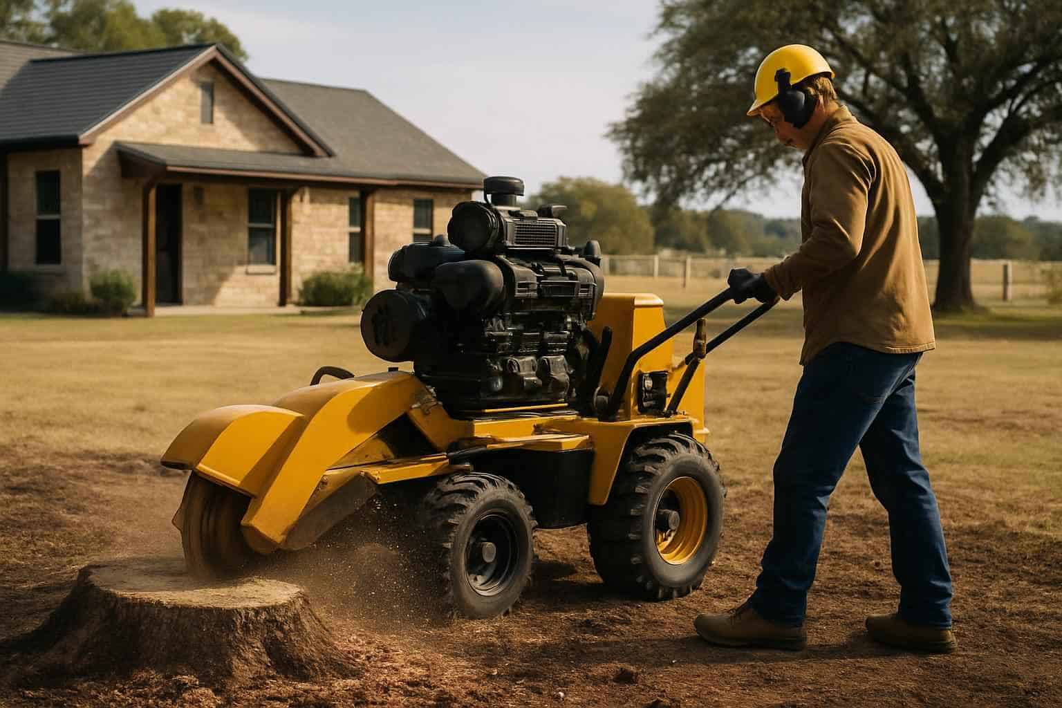 Stump Removal in Llano Texas