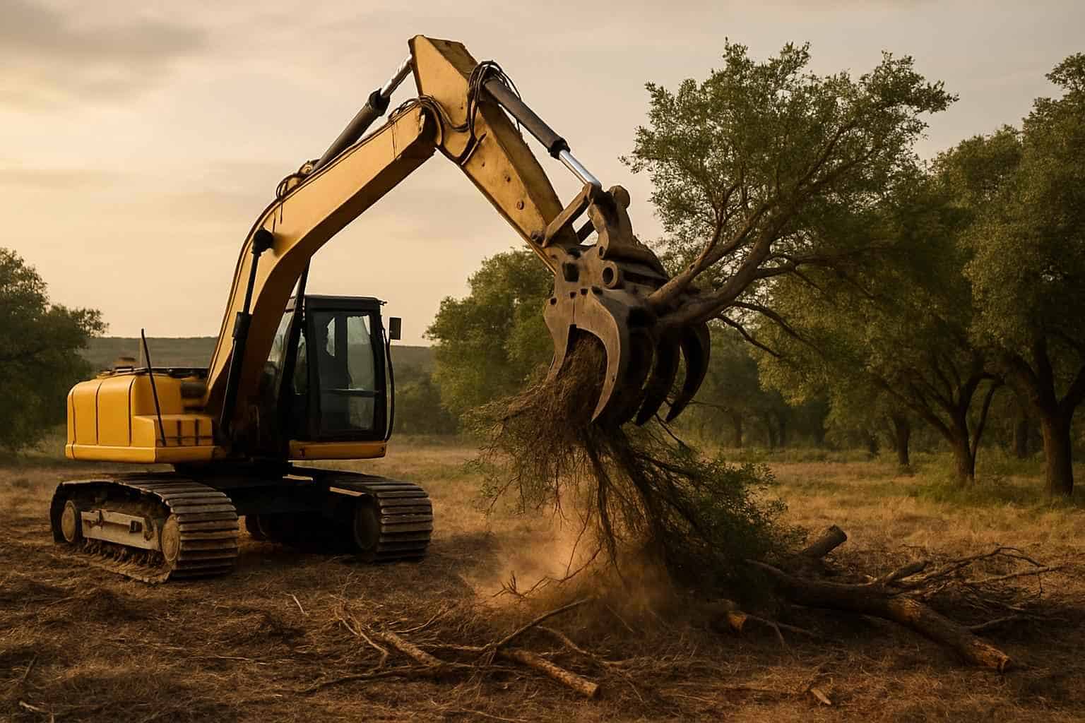 Tree Clearing in Boerne Texas