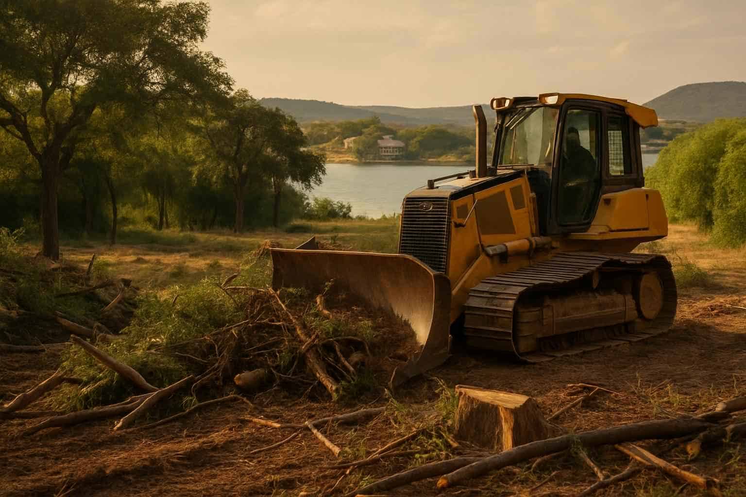 Tree Clearing In Horseshoe Bay Texas