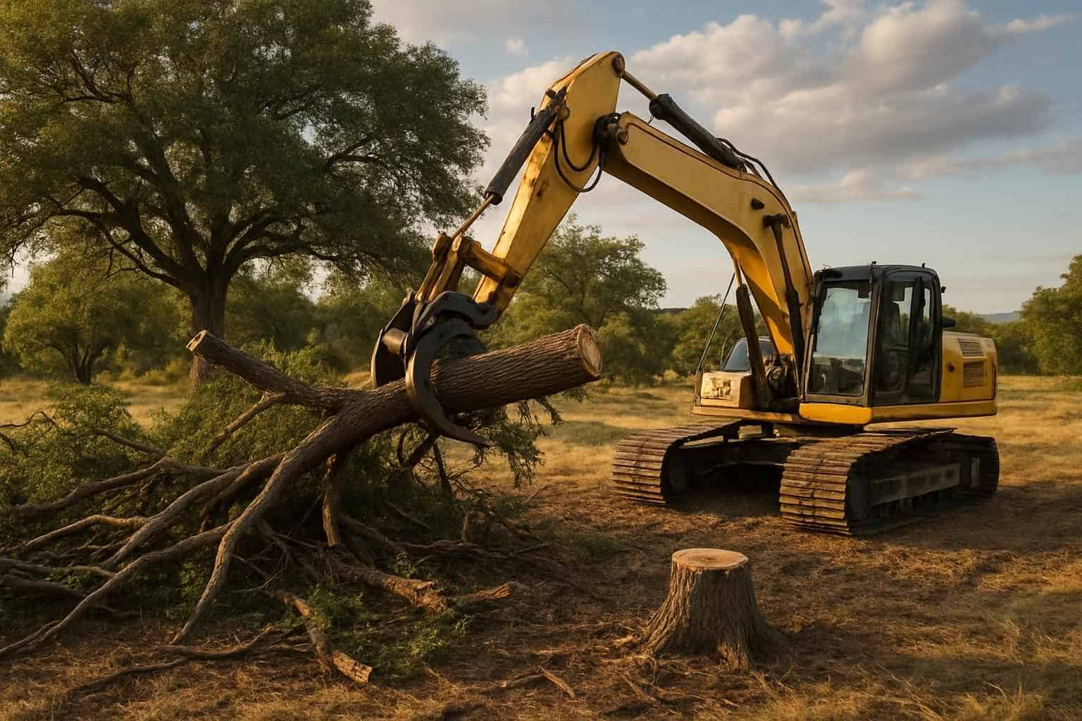 Tree Clearing in Llano Texas