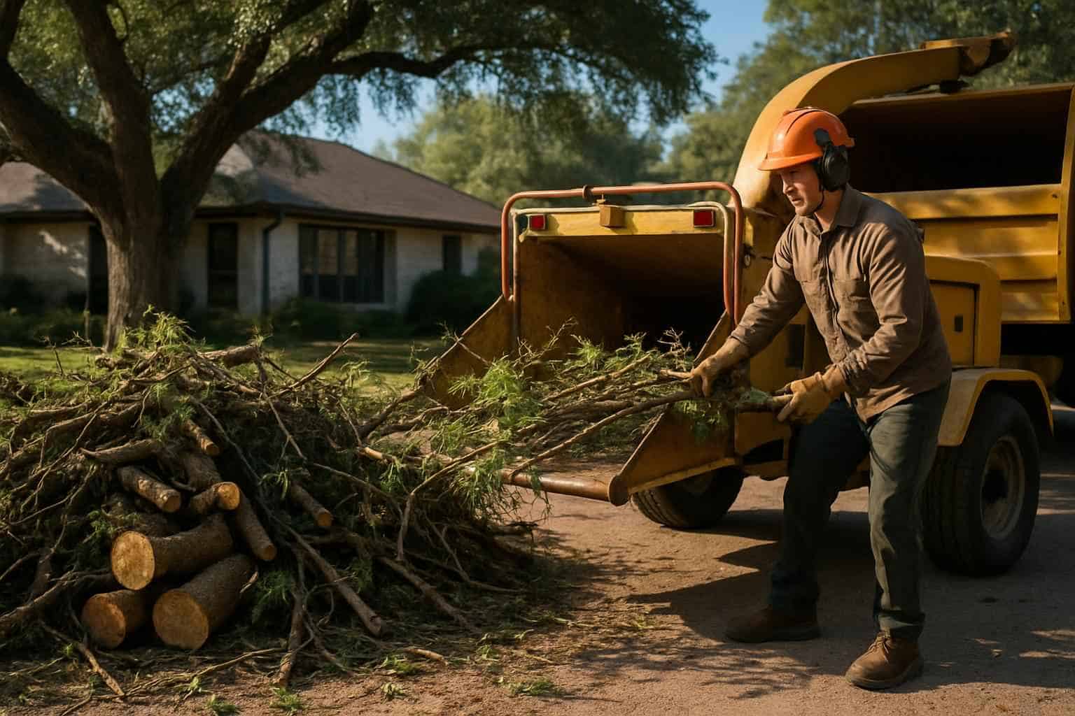 Tree Debris Removal In Boerne Texas