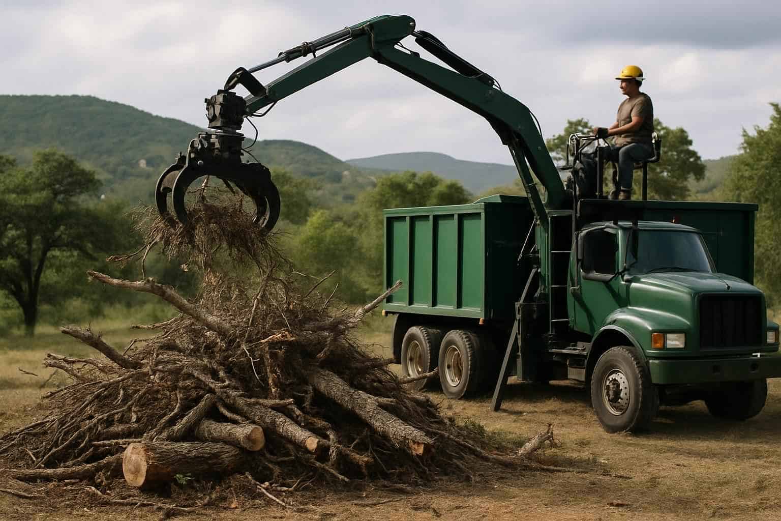 Tree Debris Removal in Round Mountain Texas
