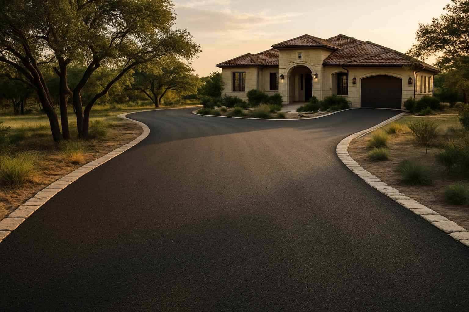 Two Course Chip Seal in Llano Texas