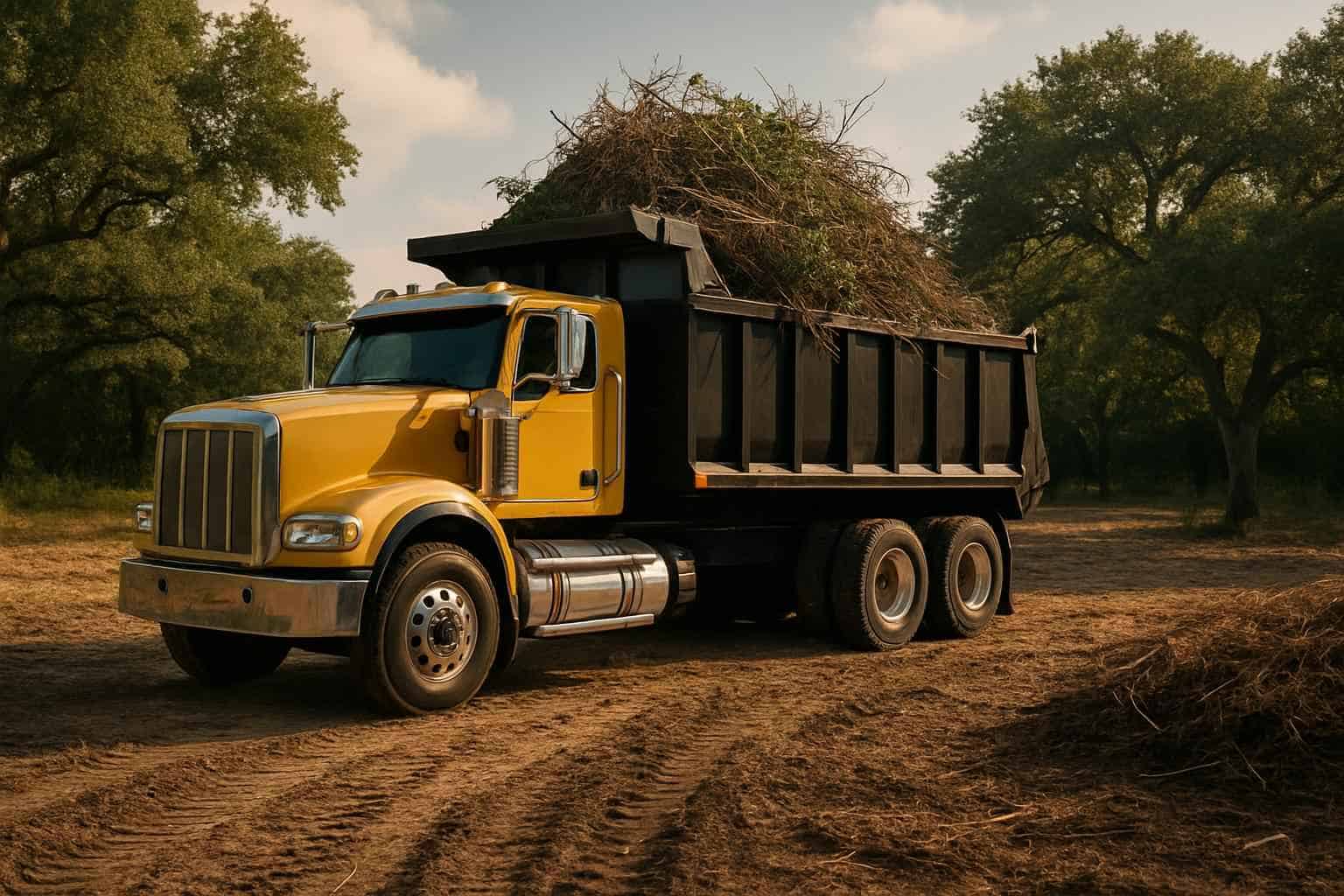 Underbrush Haul Off in Boerne Texas
