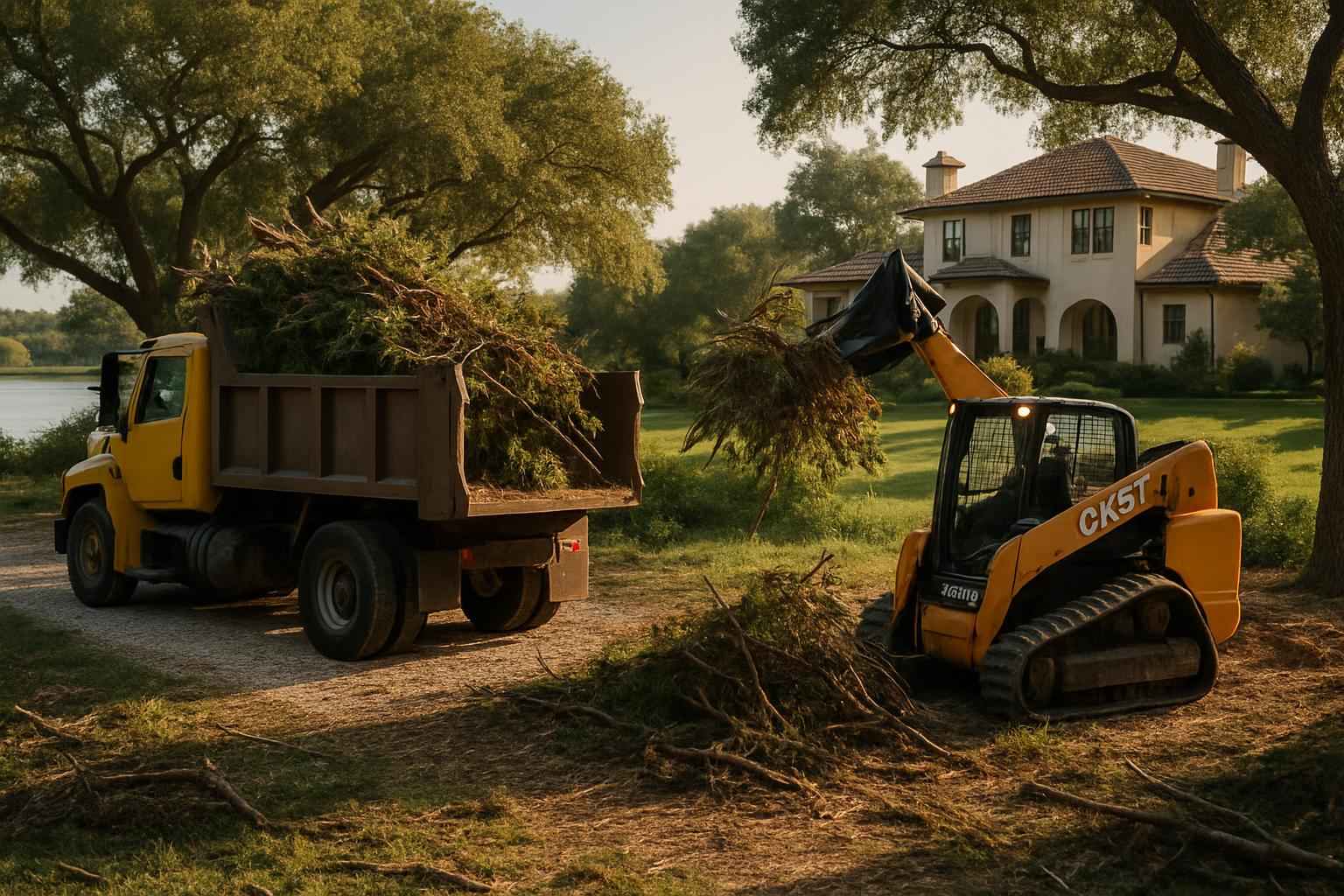 Underbrush Haul Off in Horseshoe Bay Texas