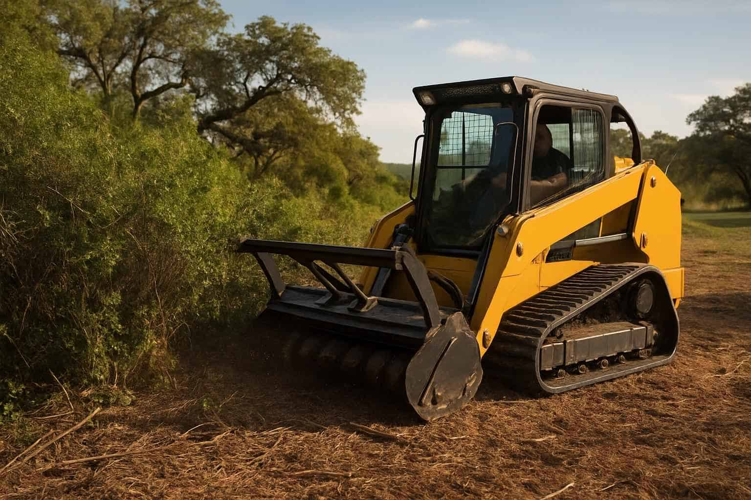 Underbrush Removal in Horseshoe Bay Texas