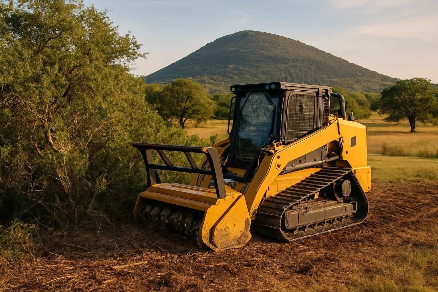 Underbrush Removal in Round Mountain Texas