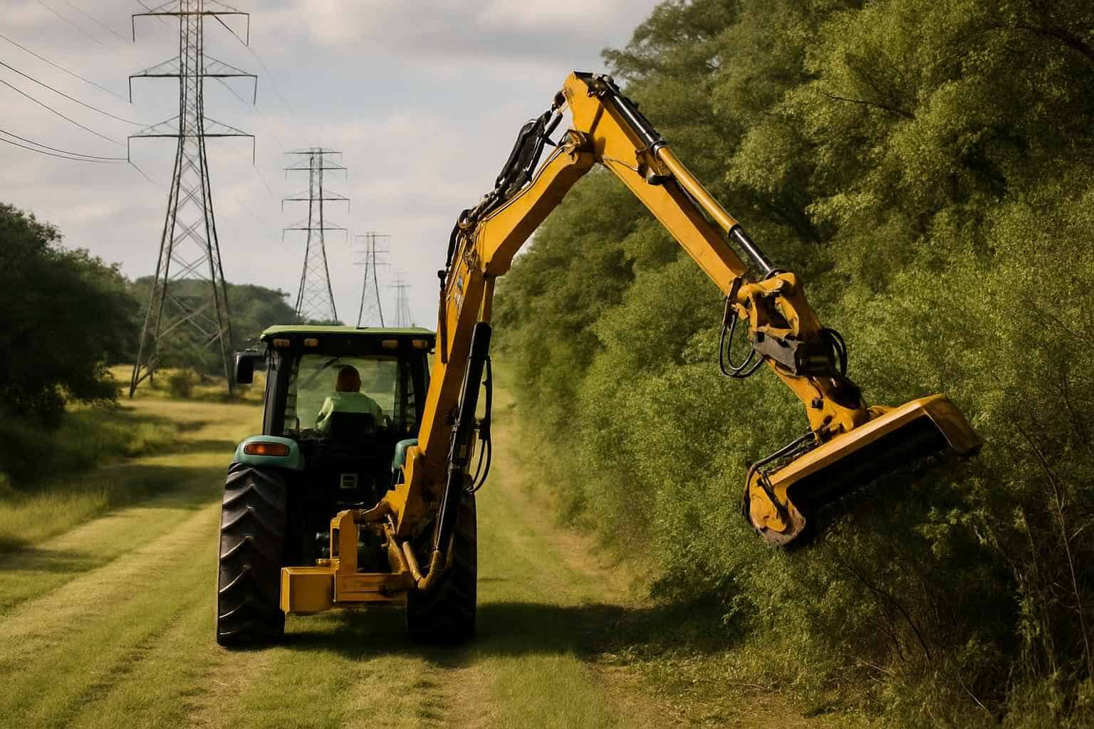 Vegetation Control ROW in Boerne Texas