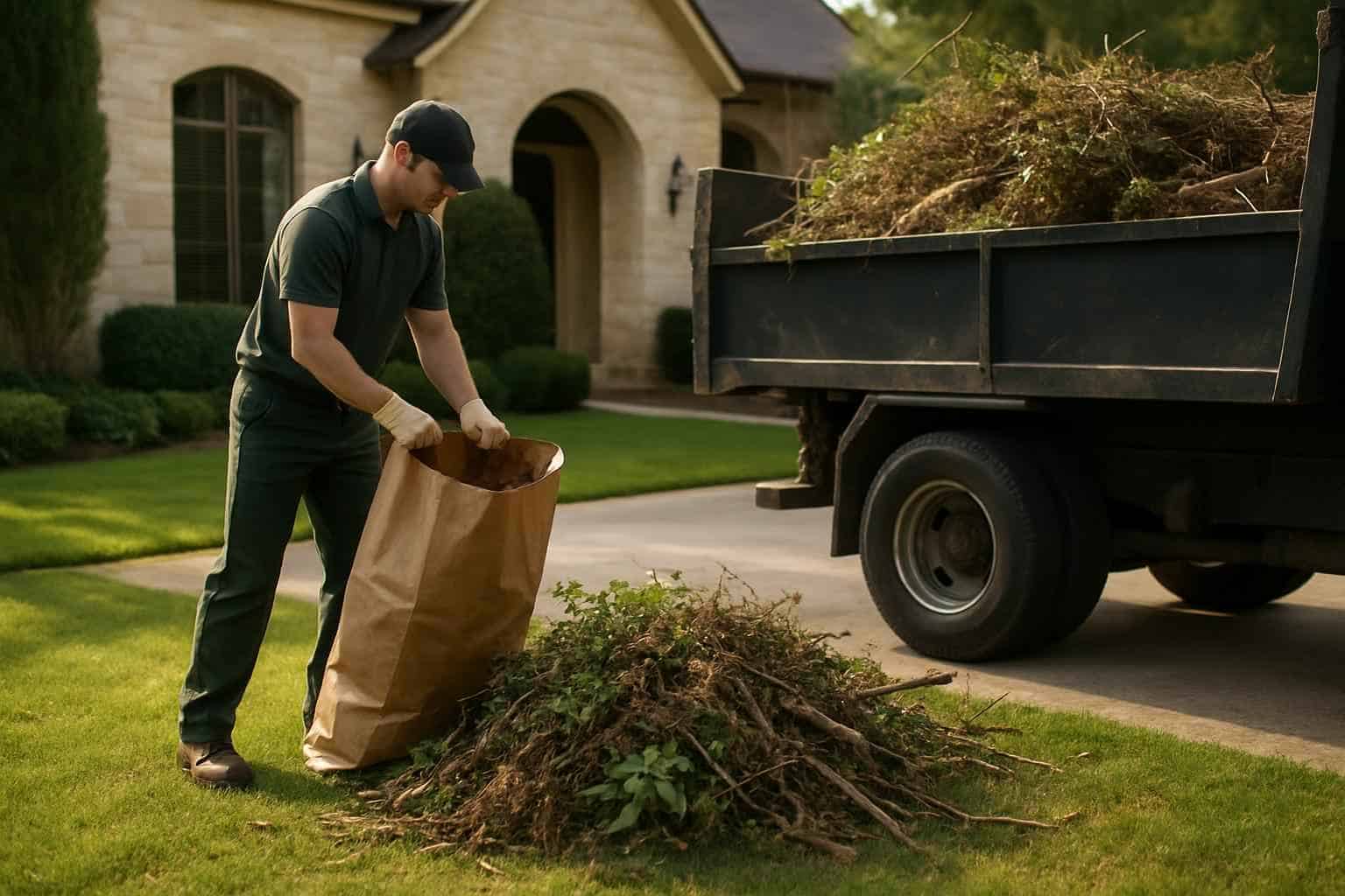 Yard Waste Removal In Boerne Texas
