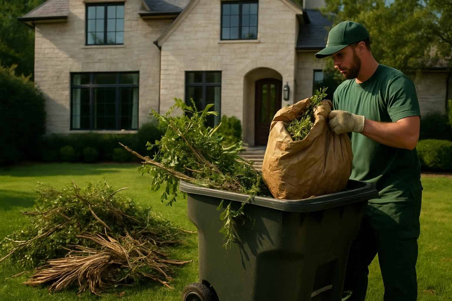 Yard Waste Removal in Cypress Mill Texas