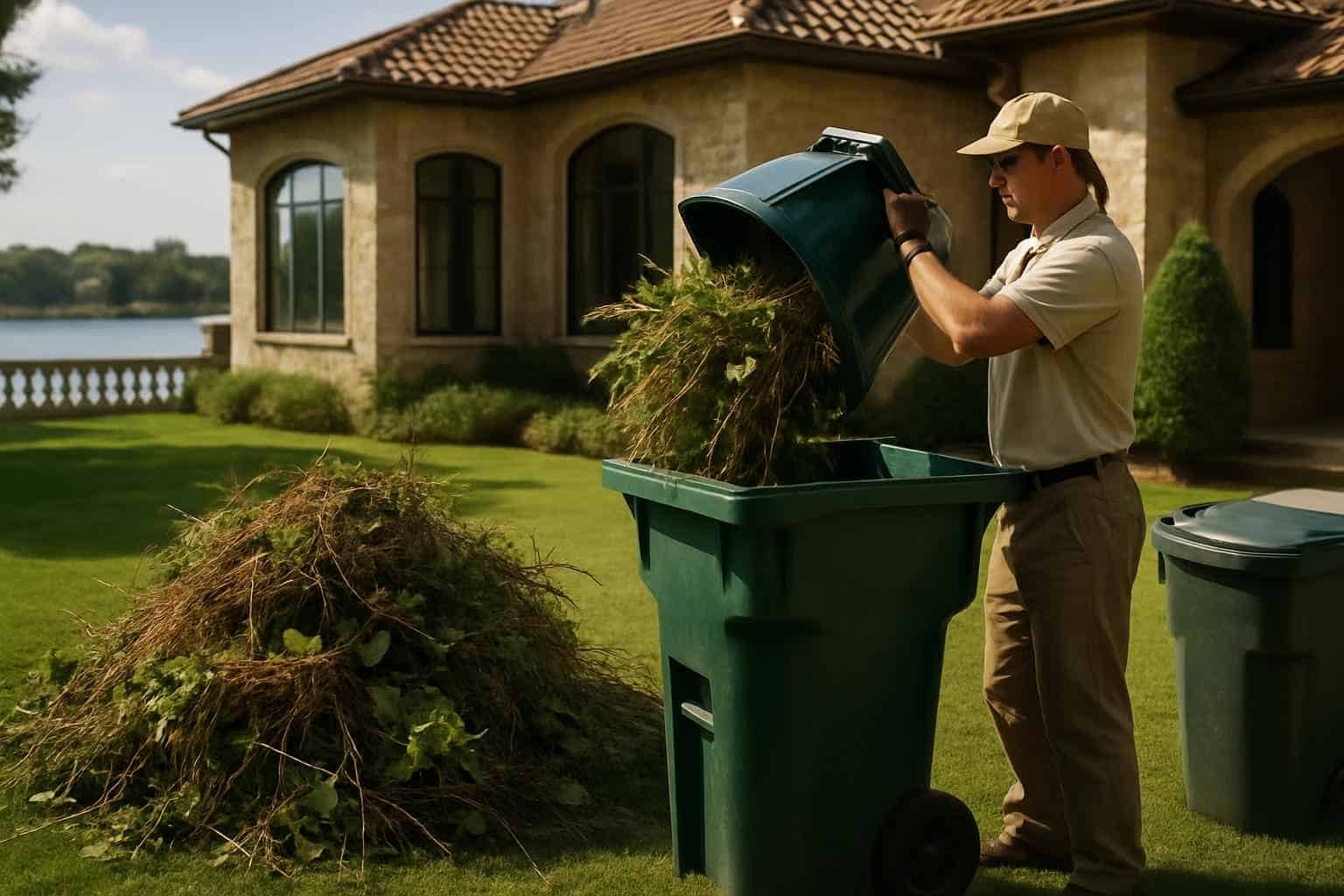 Yard Waste Removal in Granite Shoals Texas
