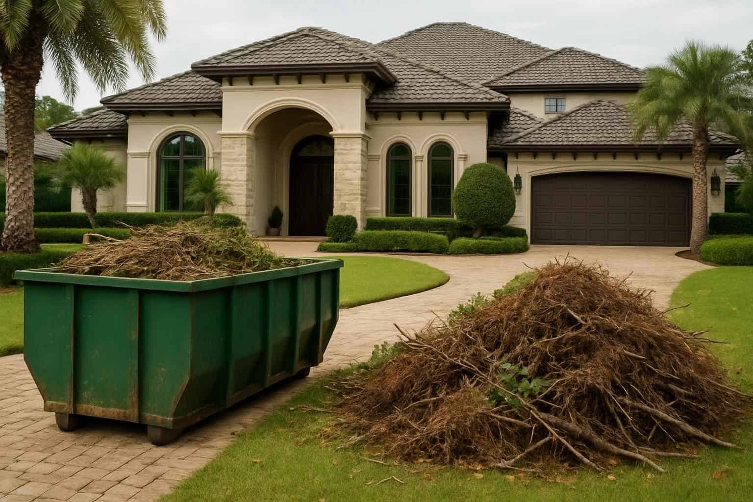 Yard Waste Removal in Horseshoe Bay Texas