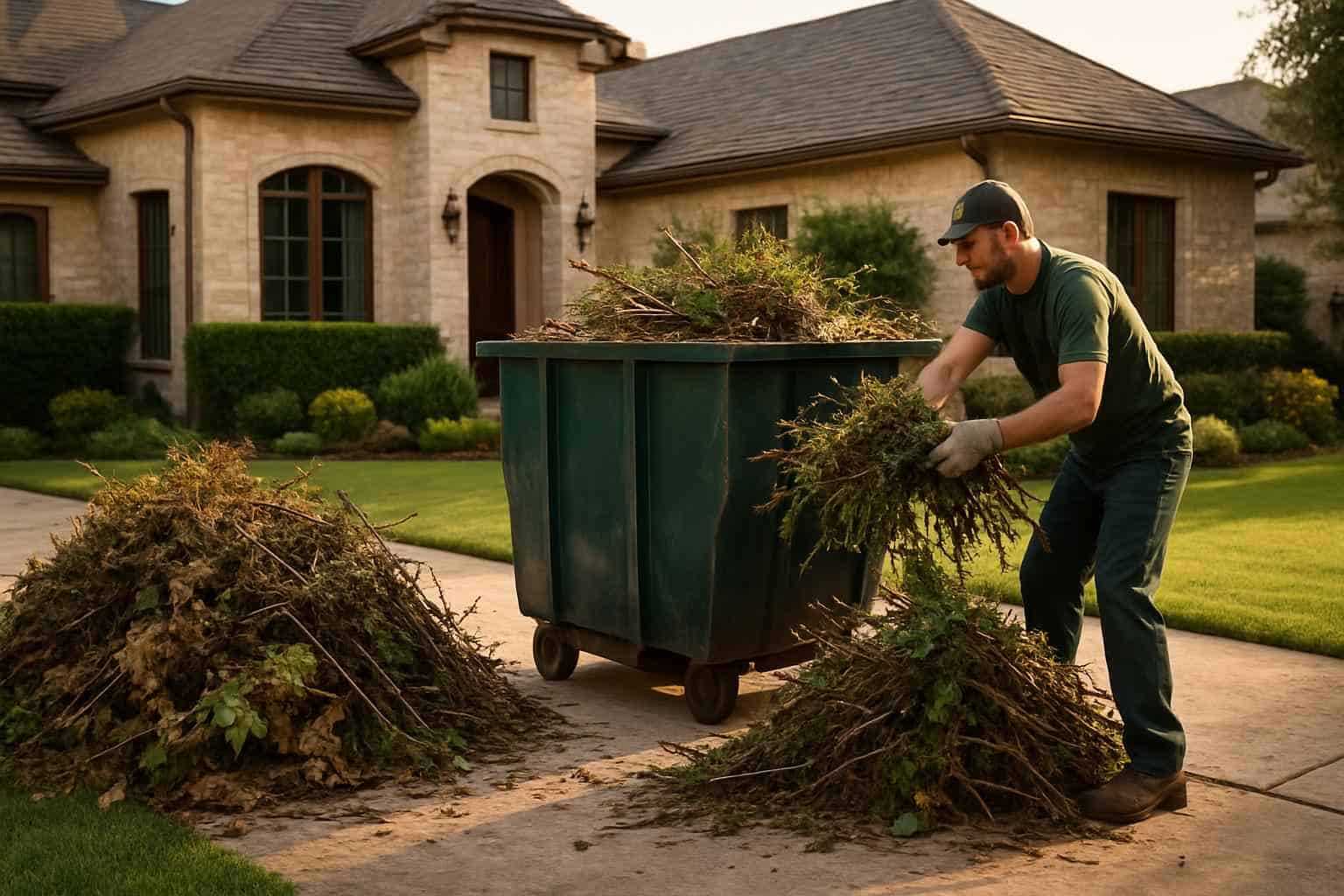 Yard Waste Removal in Kingsland Texas