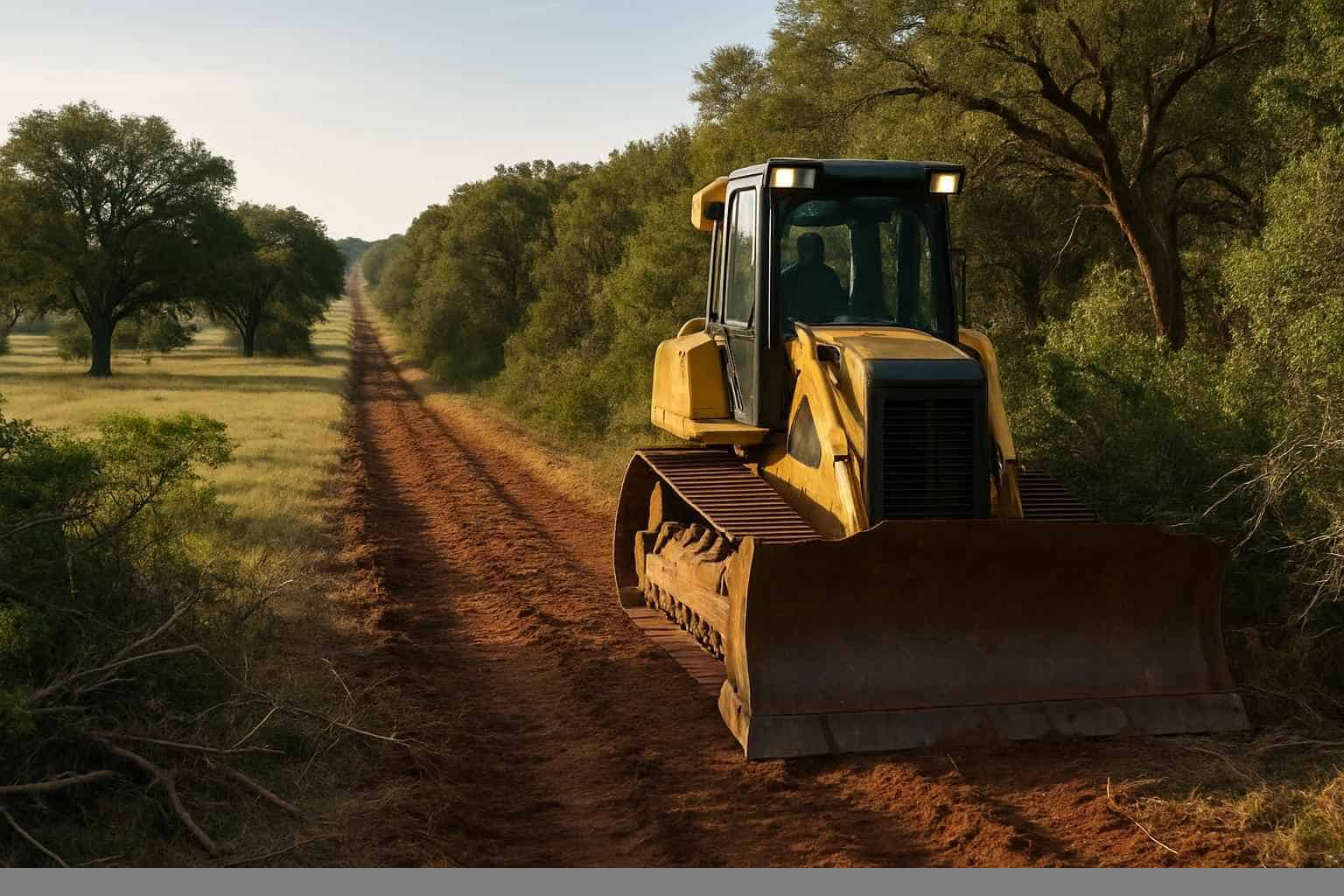 Boundary Line Clearing in Mason Texas