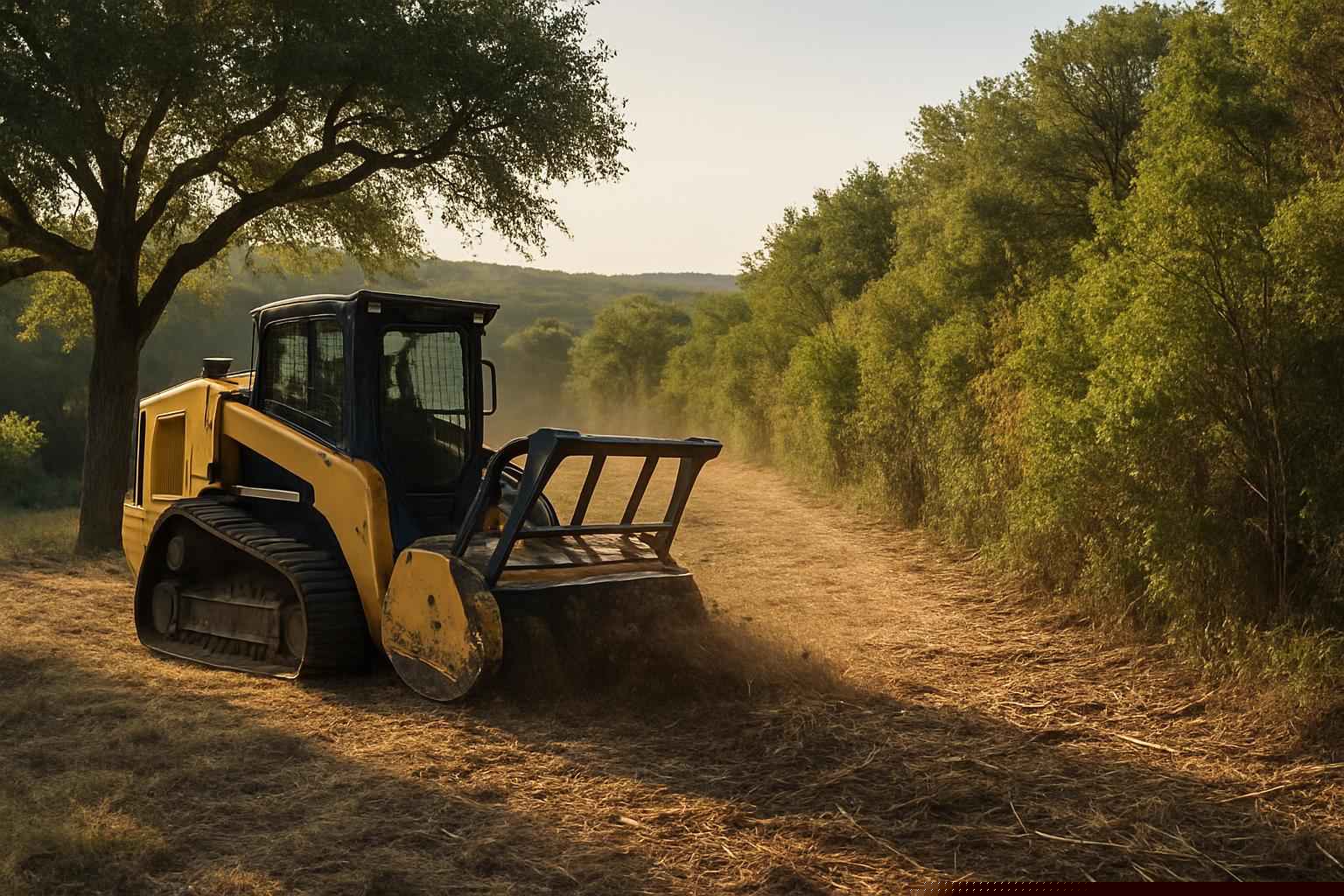 Boundary Line Clearing in Pipe Creek Texas