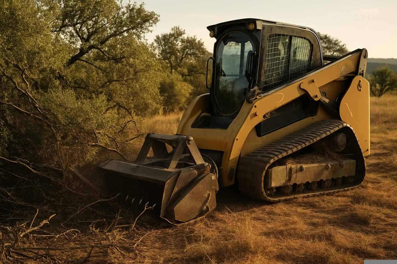 Brush Clearing in Mason Texas