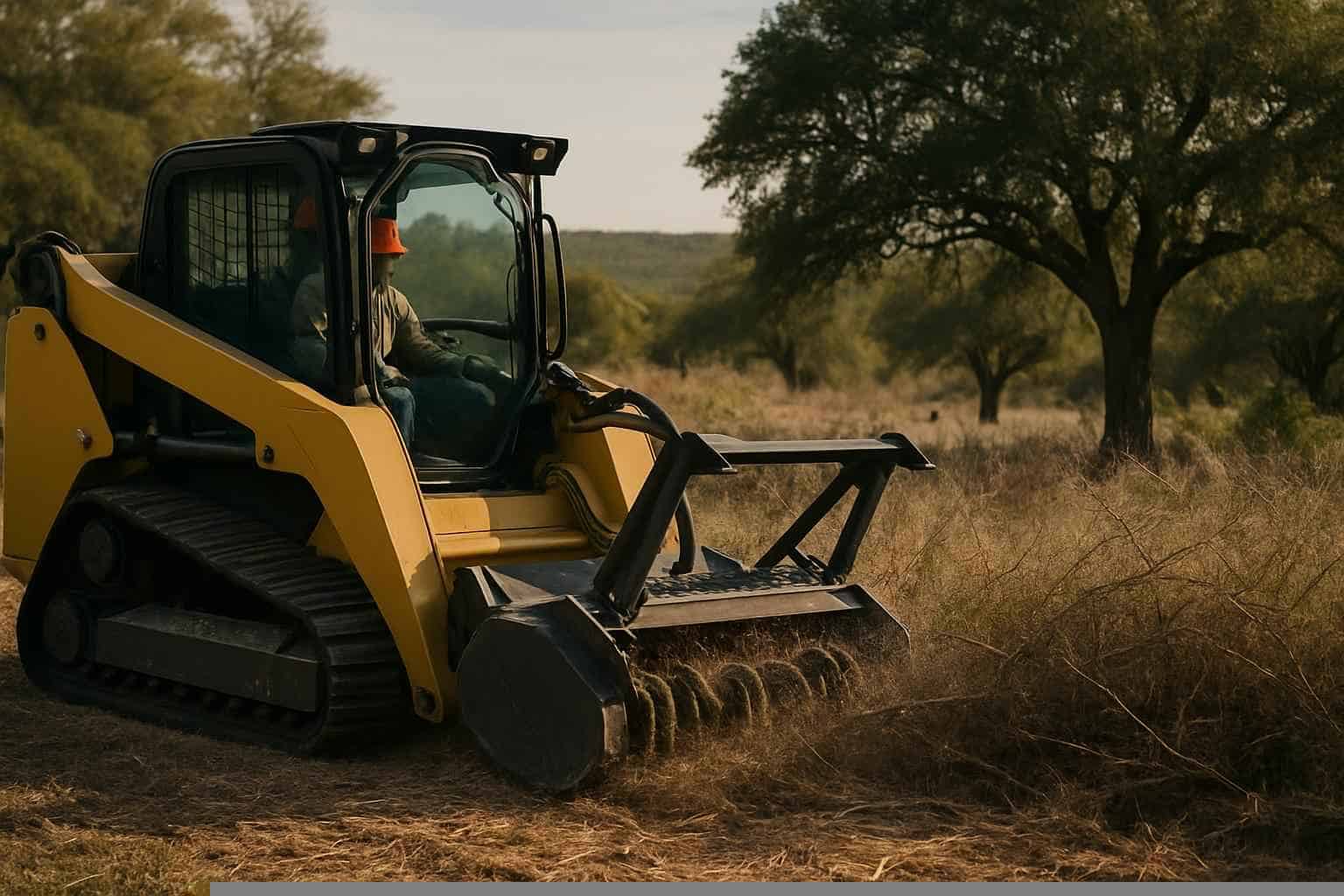 Brush Clearing in Medina Texas