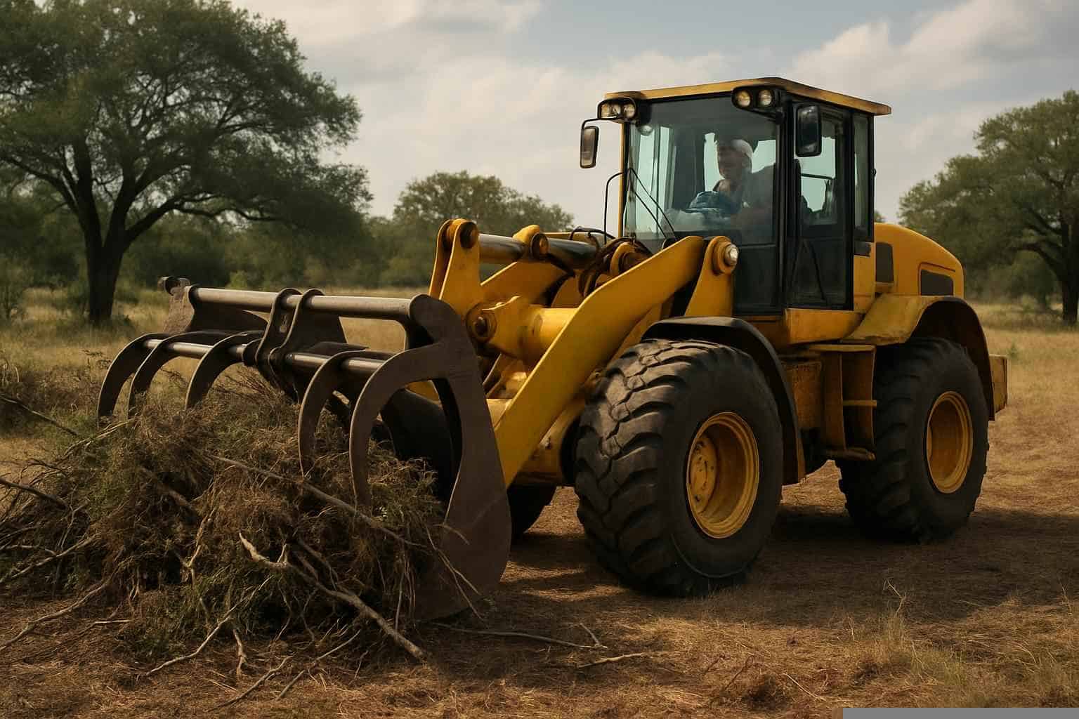 Brush Debris Removal in Mason Texas