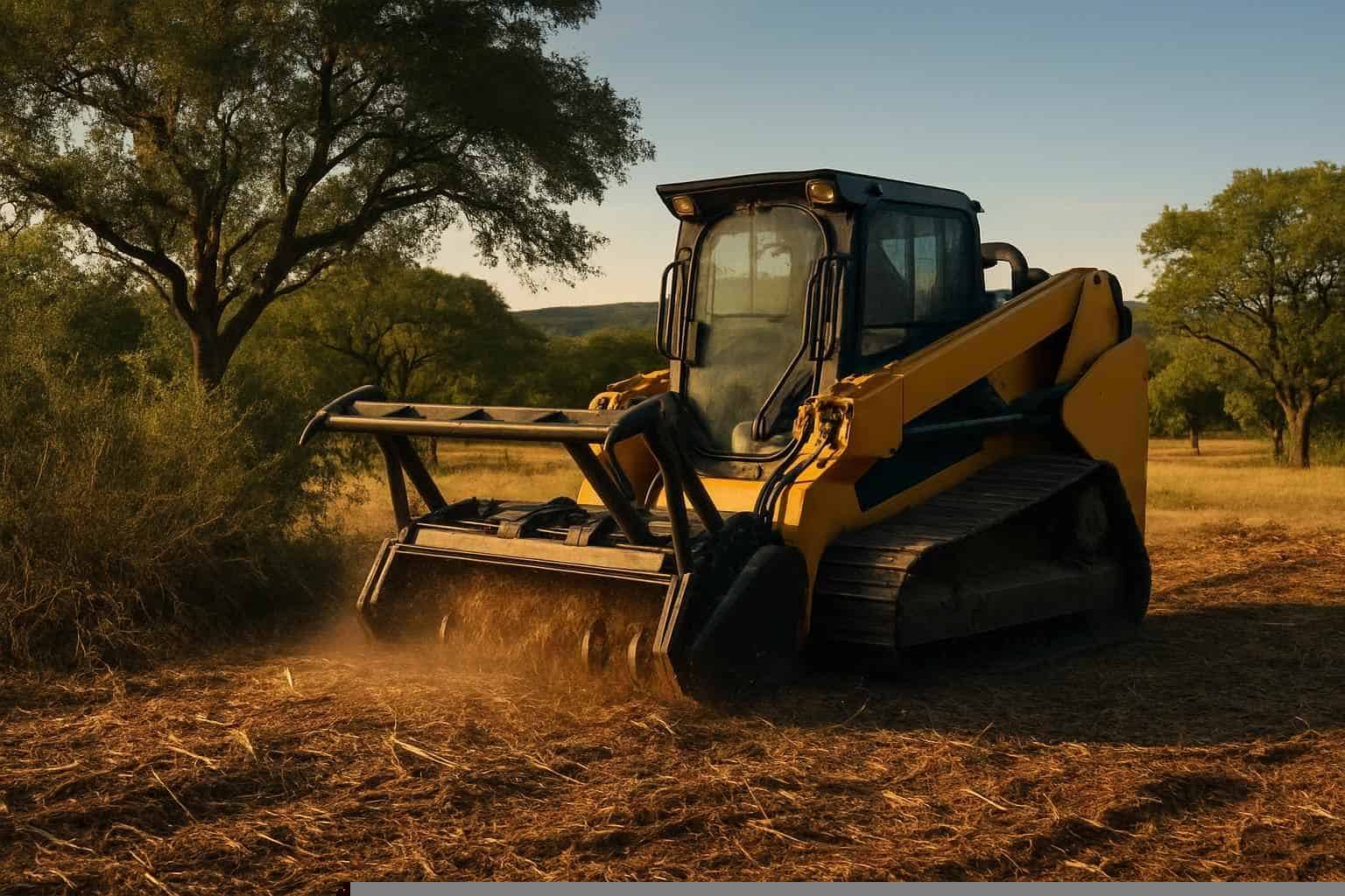 Brush Mulching in Medina Texas