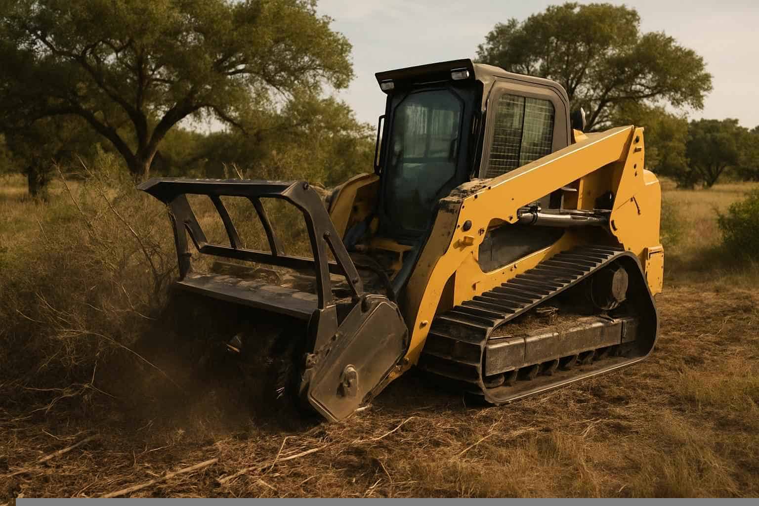 Brush ROW Clearing in Mason Texas