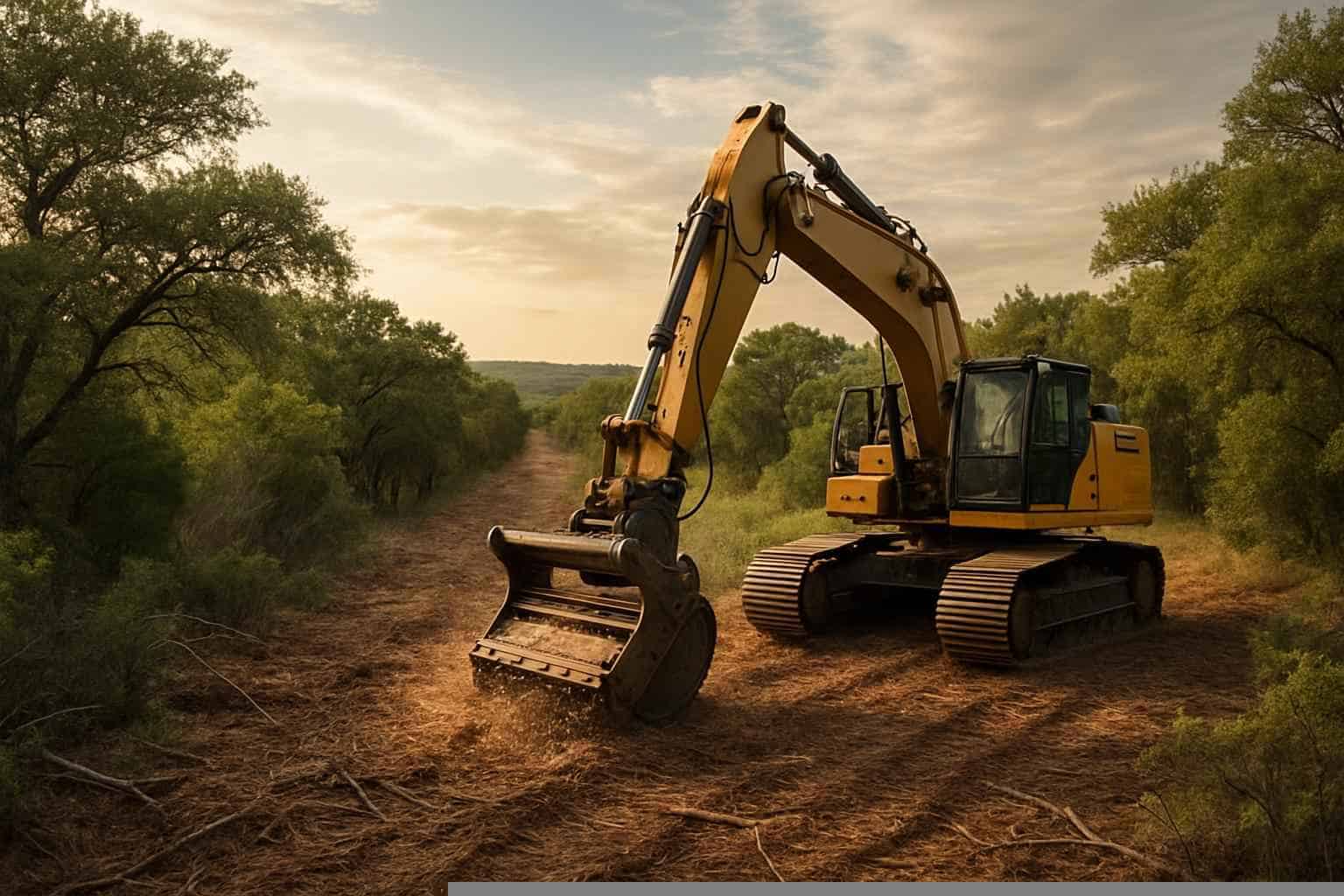 Brush ROW Clearing in Pipe Creek Texas