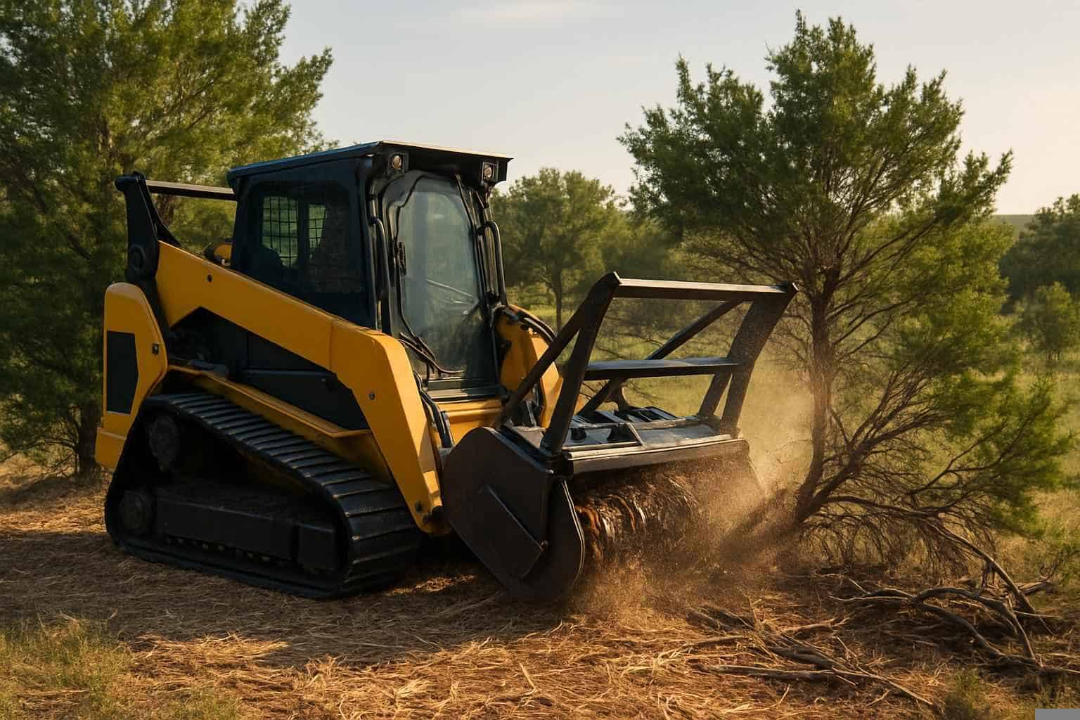 Cedar Fuel Reduction in Mason Texas