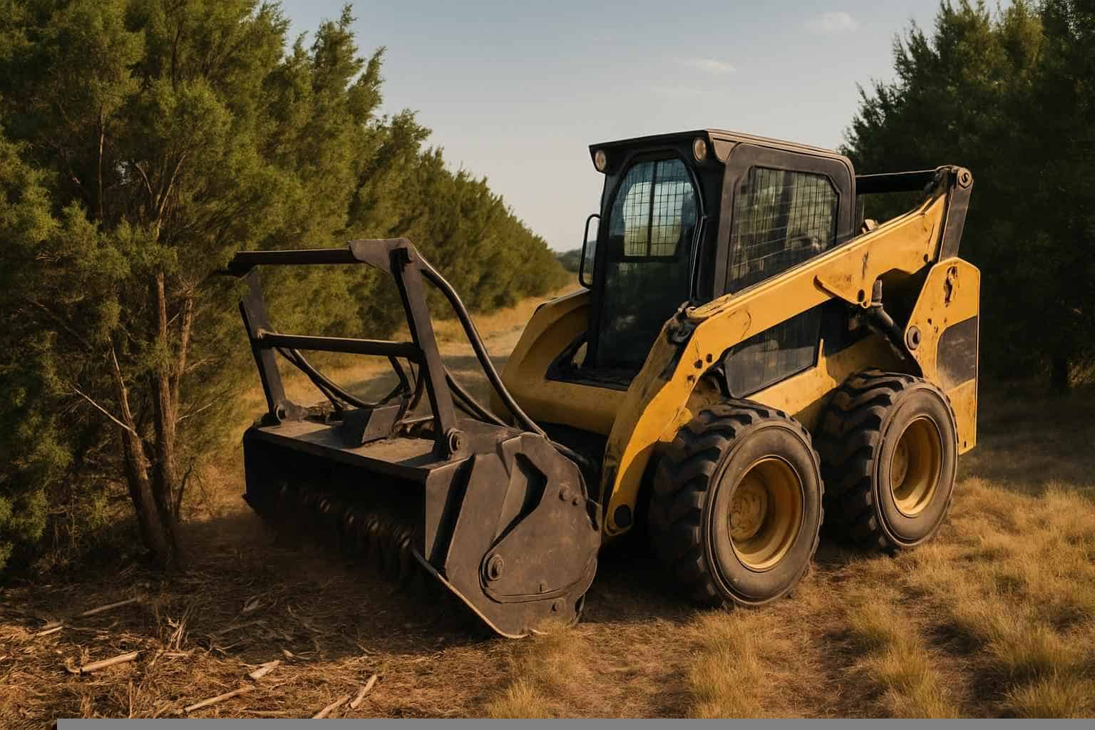 Cedar ROW Clearing in Mason Texas
