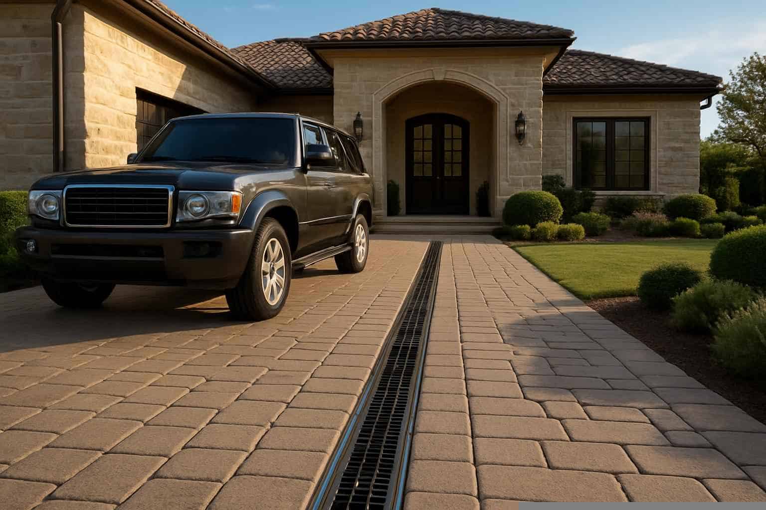 Drainage Solutions In Mason Texas 6 Channel Drains for Driveways in Mason Texas