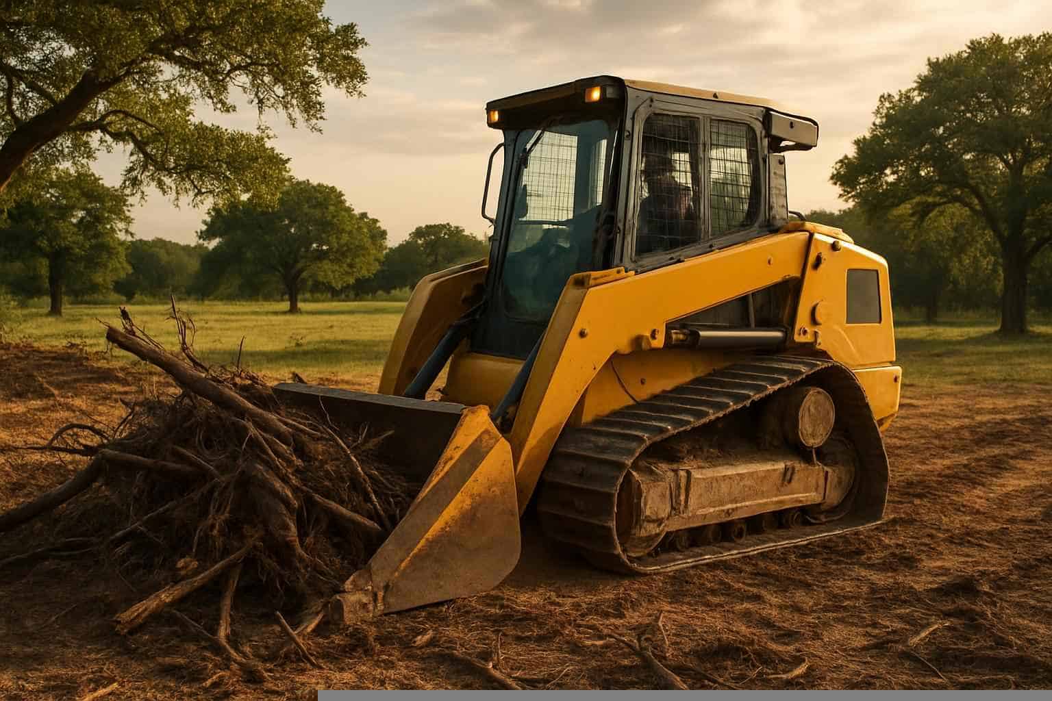 Commercial Land Clearing in Mason Texas