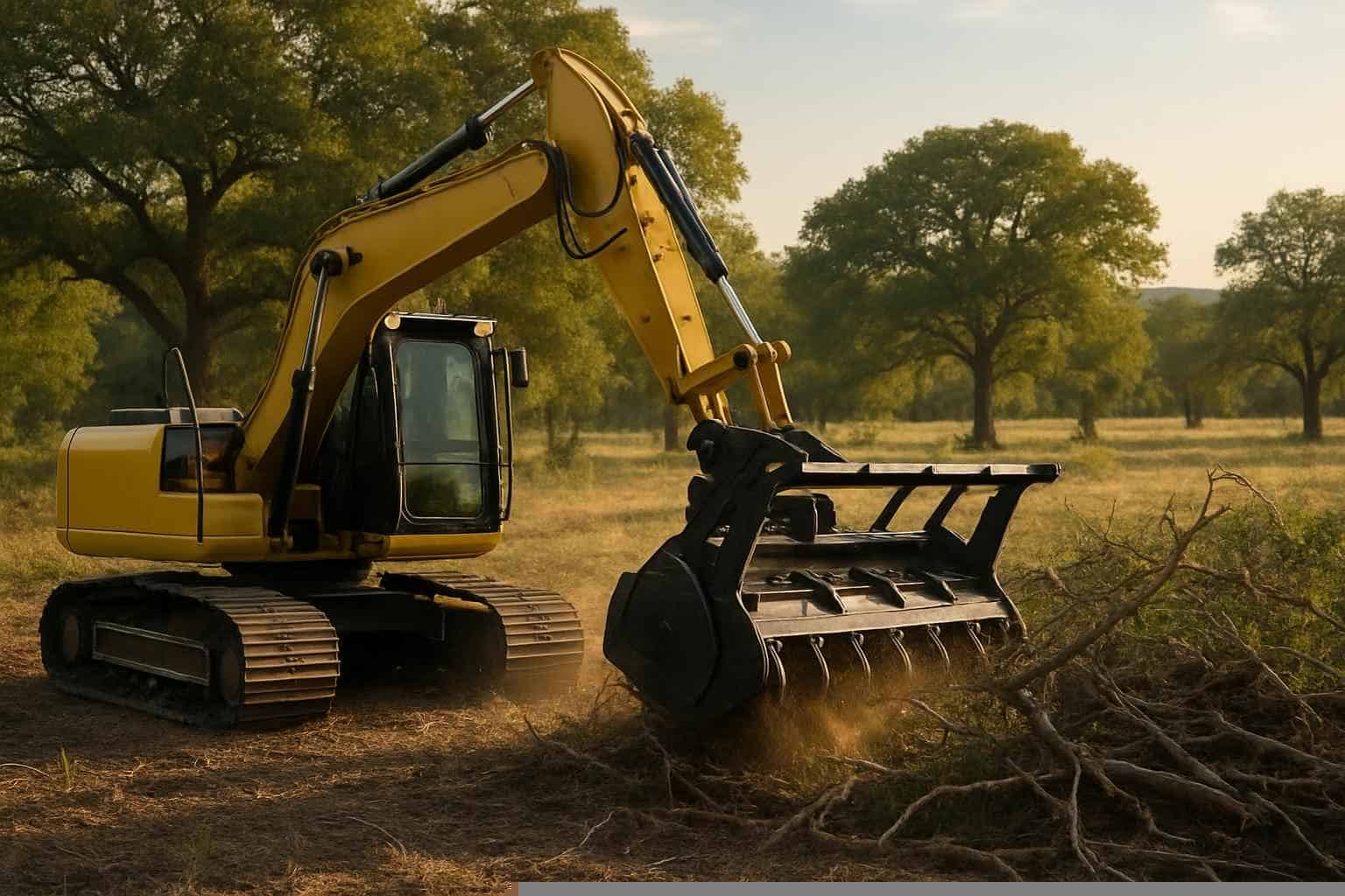 Commercial Land Clearing in Medina Texas