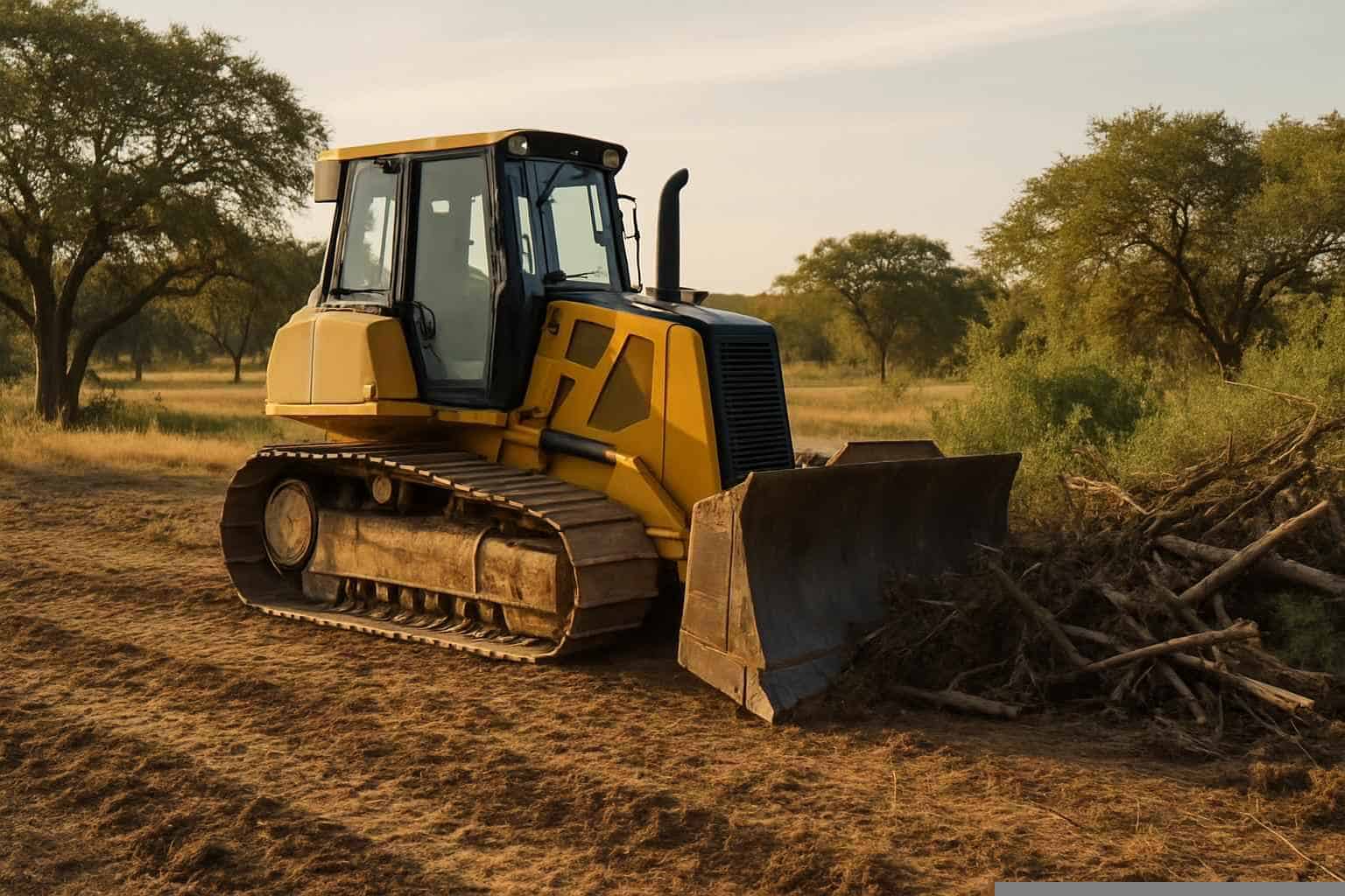 Commercial Lot Clearing in Pipe Creek Texas