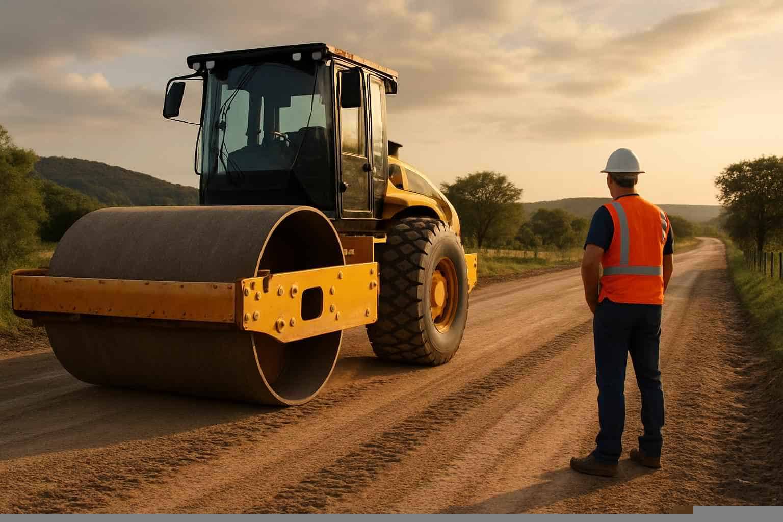 Compaction and Proof Roll in Mason Texas