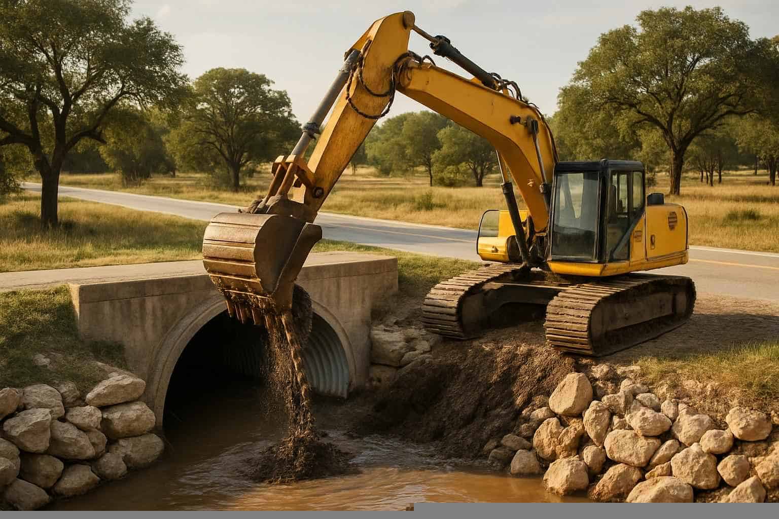Culvert Installation In Pipe Creek Texas 6 Culvert Maintenance in Pipe Creek Texas