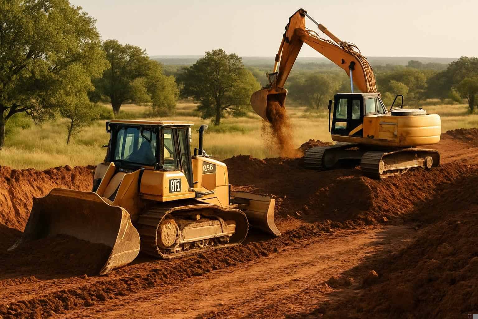 Cut and Fill in Mason Texas