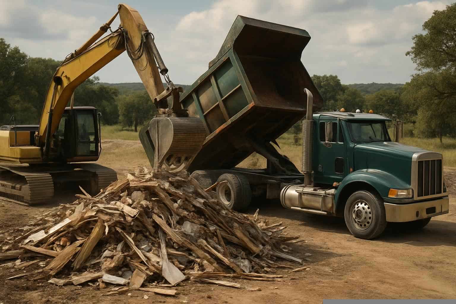 Debris Removal In Pipe Creek Texas 6 Demolition Debris Hauling in Pipe Creek Texas