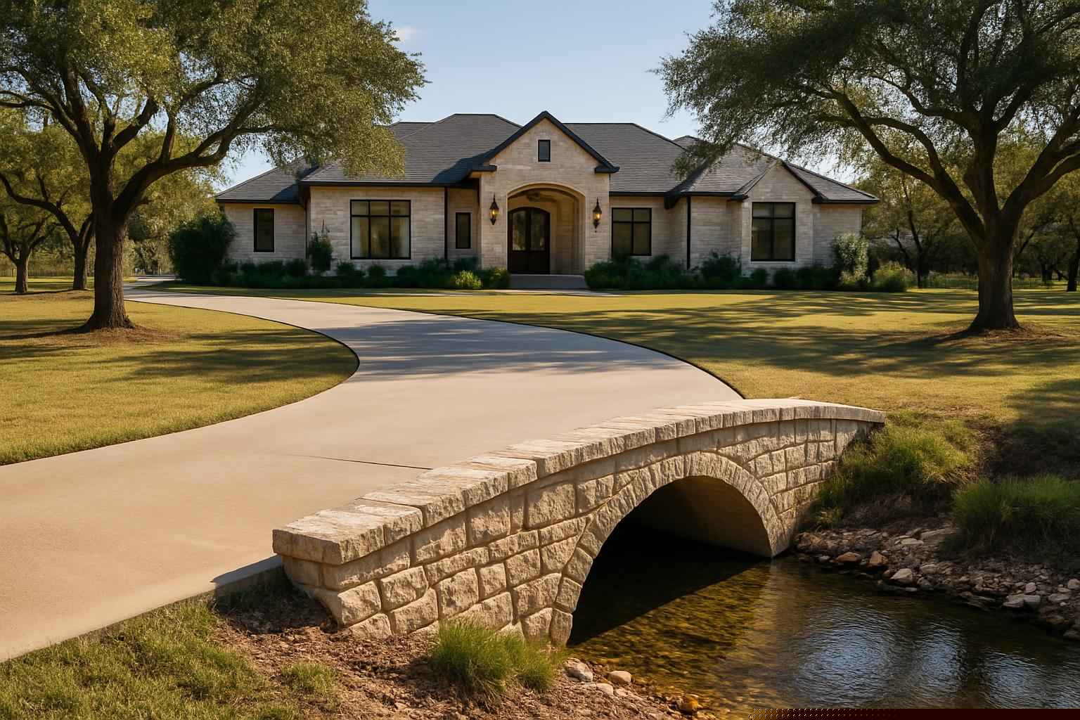 Drainage Solutions In Pipe Creek Texas 2 Driveway Culverts in Pipe Creek Texas