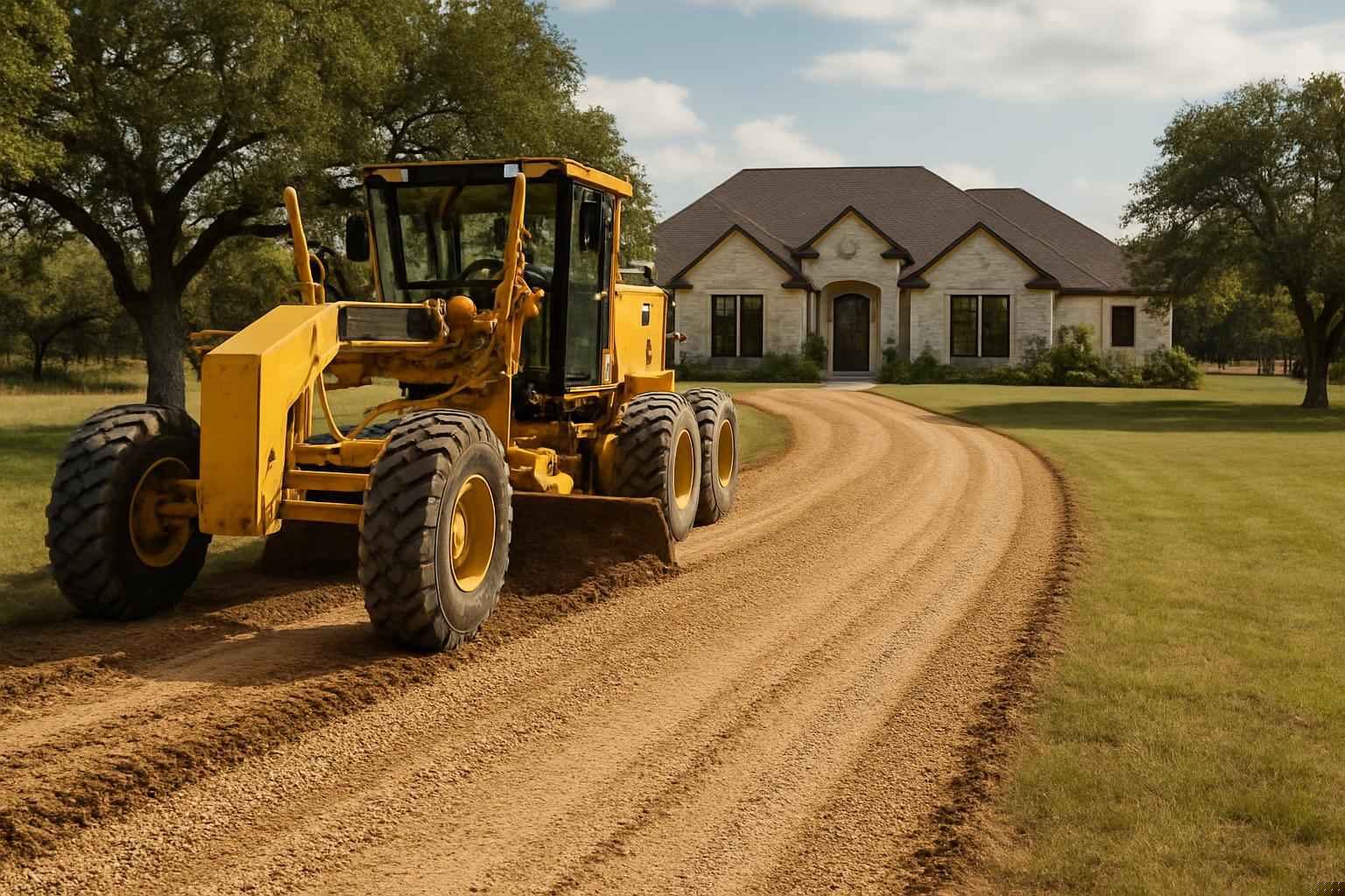 Grading In Mason Texas 2 Driveway Grading In Mason Texas