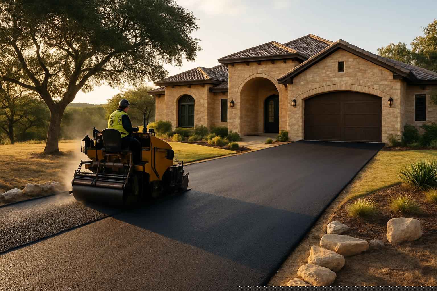 Driveway Paving In Pipe Creek Texas