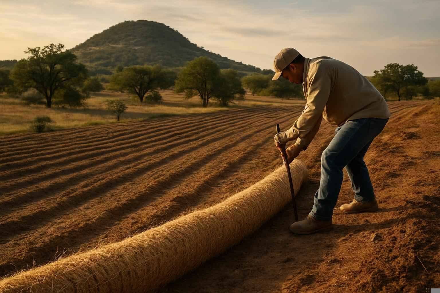 Erosion Control Prep in Mason Texas