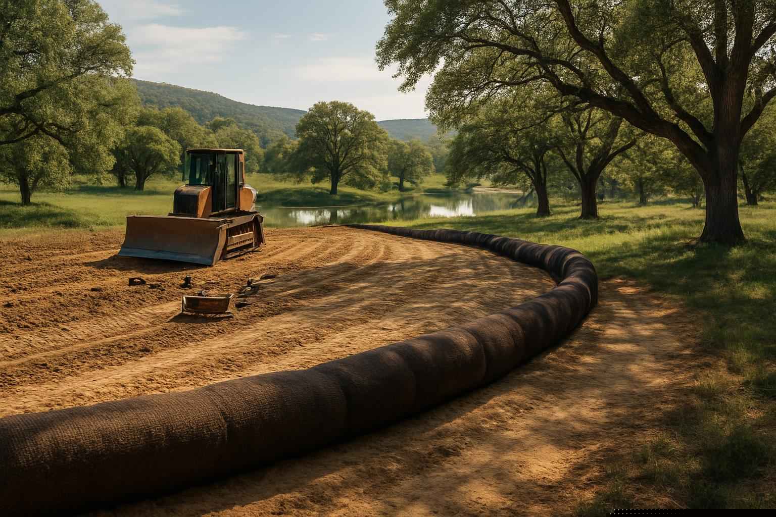 Erosion Control Prep in Medina Texas