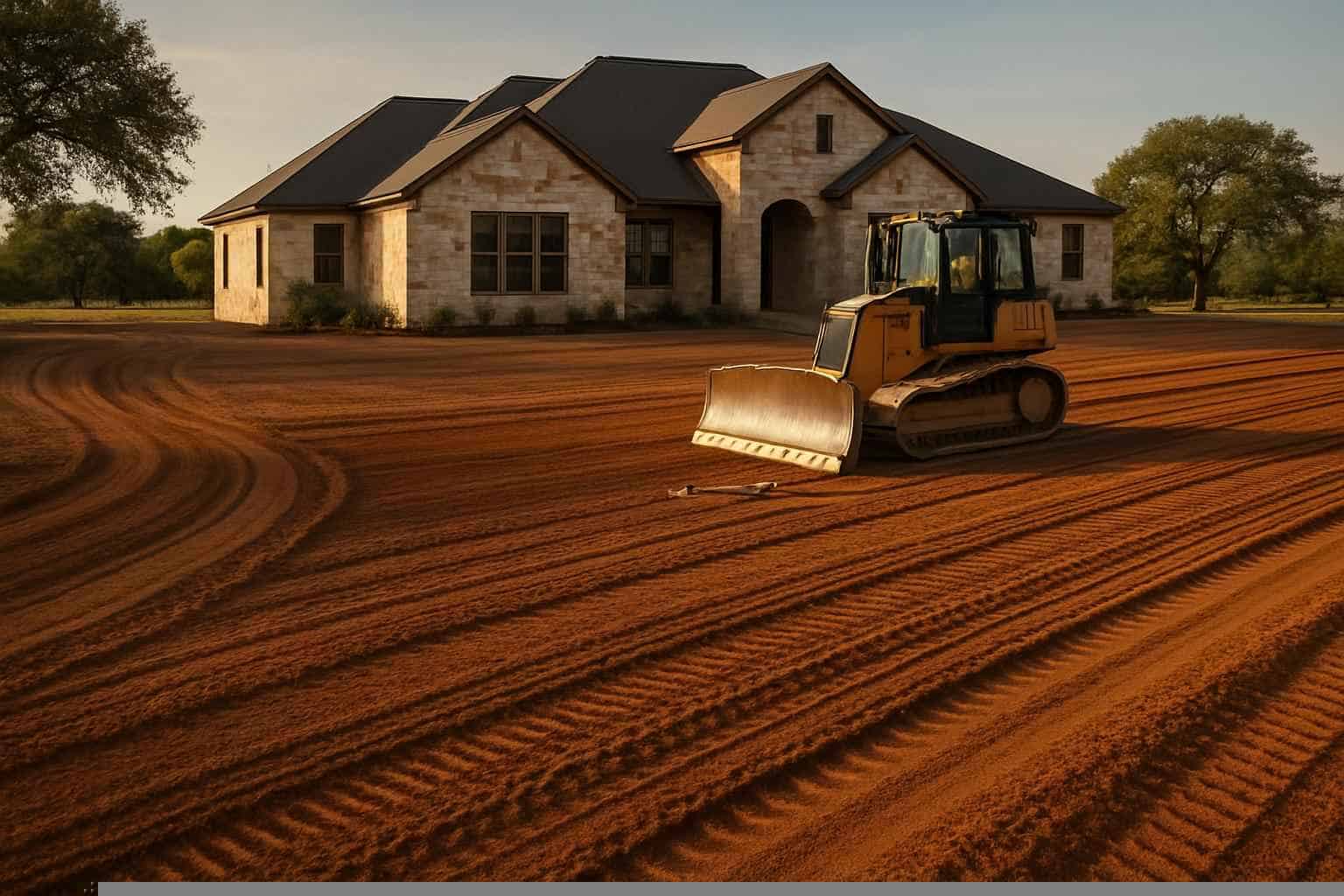 Grading In Mason Texas 6 Final Grade For Construction In Mason Texas