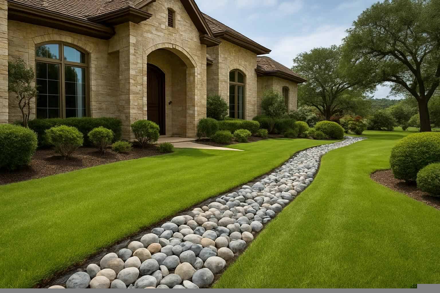 Drainage Solutions In Pipe Creek Texas 1 French Drains in Pipe Creek Texas