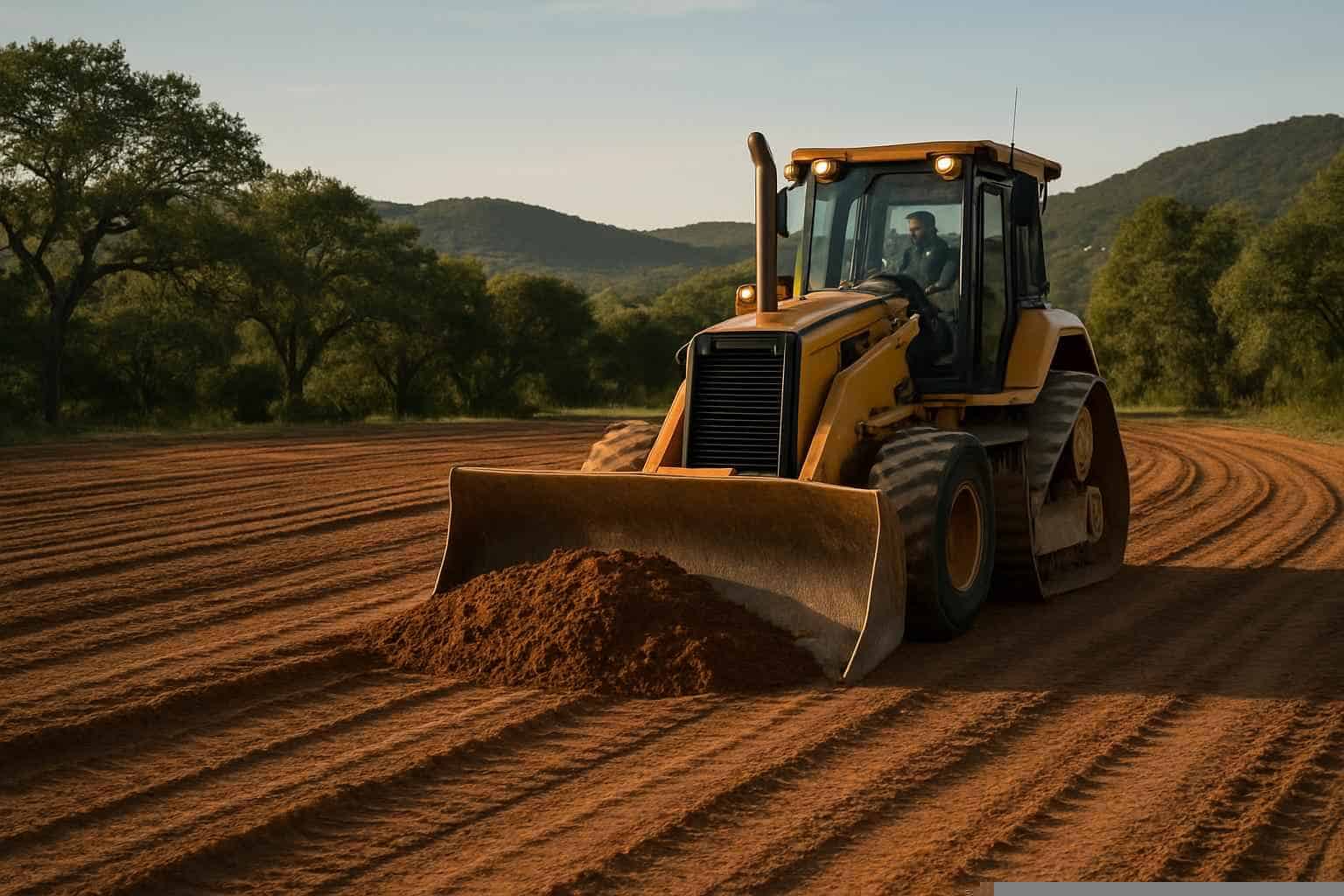 Grading In Medina Texas 1 Land Grading in Medina Texas