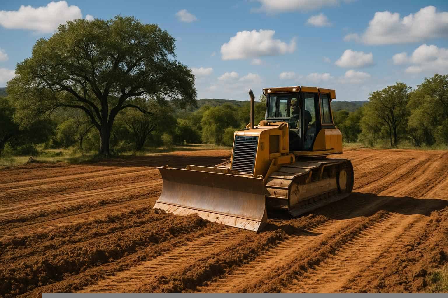 Land Grading in Pipe Creek Texas