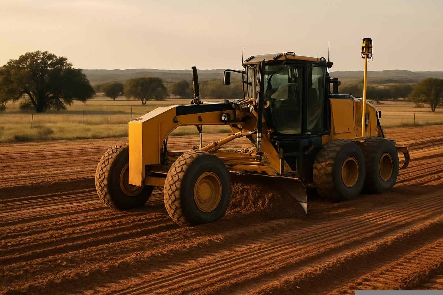 Laser Grading in Mason Texas