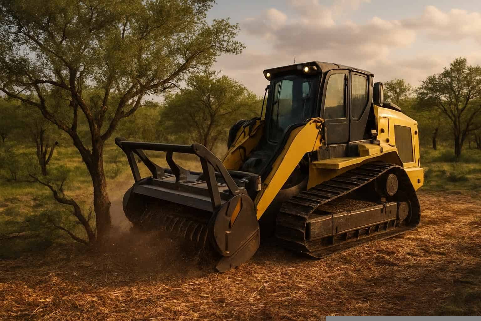 Mesquite Mulching in Mason Texas