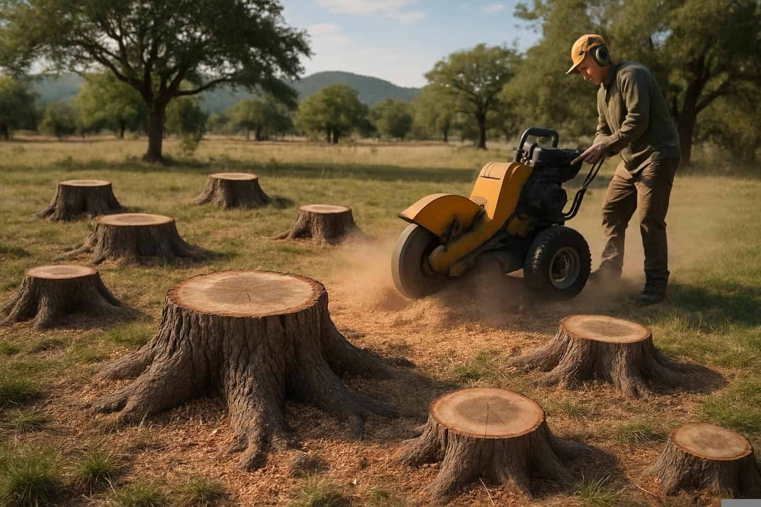 Multiple Stumps Same Day in Medina Texas