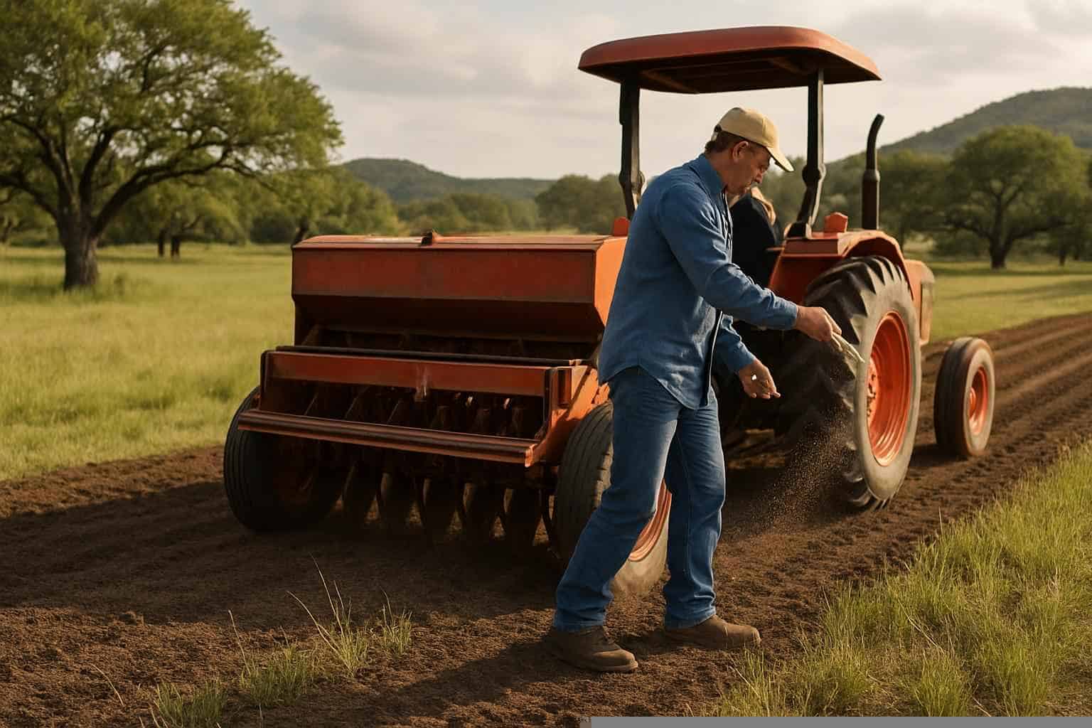 Erosion Control In Pipe Creek Texas 6 Native Grass Seeding in Pipe Creek Texas